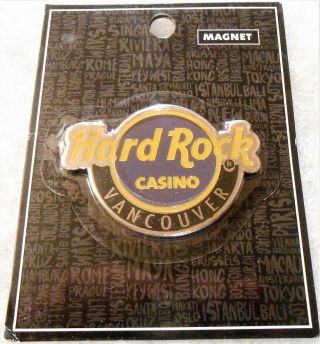 Hard Rock Casino Vancouver Classic Logo Magnet