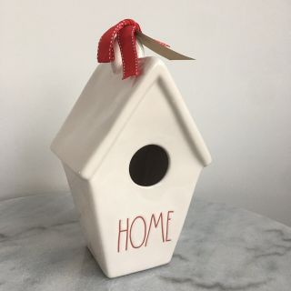 Rae Dunn Slant Roof Home Birdhouse Christmas 2019
