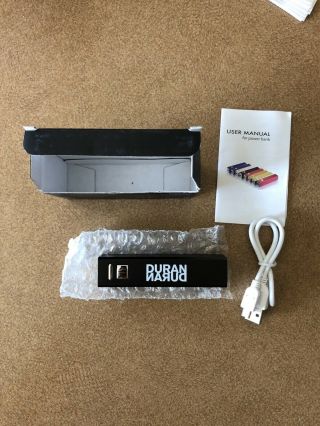 Duran Duran 2019 Fan Club Battery Pack/charger.