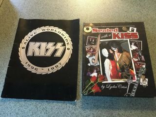 Kiss With A Kiss Book By Lydia Criss Signed & Alive Worldwide 96 - 97 Progr