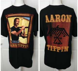 Aaron Tippin Vintage 90s Concert Tour Shirt Sz Extra Large Country Western Music