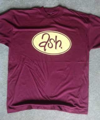 Ash Band Official Promo T - Shirt For Release Of Petrol Single