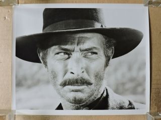 Lee Van Cleef Western Portrait Photo 1966 The Good The Bad And The Ugly