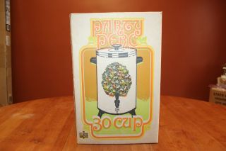 Vintage K - mart Spice of Life Le Café Party Perc 30 Cup Percolator Box 2