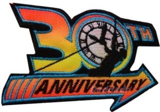 Back To The Future Embroidered Patch The Time Machine Delorean 30 Anniversary