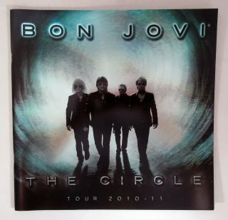 Et563 Concert Tour Program Book Bon Jovi,  The Circle Tour 2010 - 11 θ