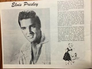 1958 Country Music Elvis Patsy Cline Johnny Cash Hillbilly Western Scrapbook