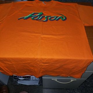 Poison Live As F K Tour Orange Xl T - Shirt