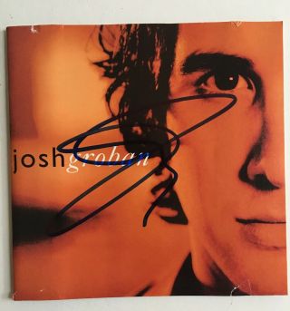 Josh Groban Signed Autographed Closer Cd