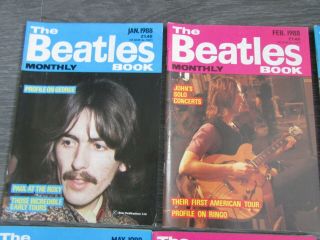 The Beatles Monthly Book 1988 Complete / Full Set of 12 Magazines 2