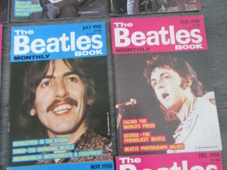 The Beatles Monthly Book 1988 Complete / Full Set of 12 Magazines 5