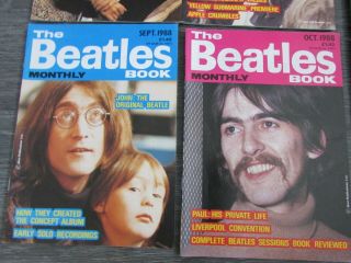 The Beatles Monthly Book 1988 Complete / Full Set of 12 Magazines 6