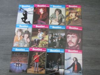 The Beatles Monthly Book 1988 Complete / Full Set of 12 Magazines 8