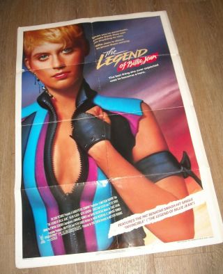 1985 The Legend Of Billie Jean 1 Sheet Movie Poster Helen Slater Keith Gordon