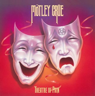 Motley Crue Theatre Of Pain Banner Huge 4x4 Ft Fabric Poster Tapestry Flag Art