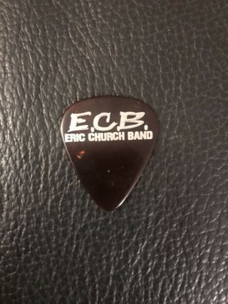 Stage Eric Church Band Guitar Pick E.  C.  B.