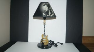 Guitar Elvis Presley Electric Table Desk Lamp Light By Rabbit Tanaka