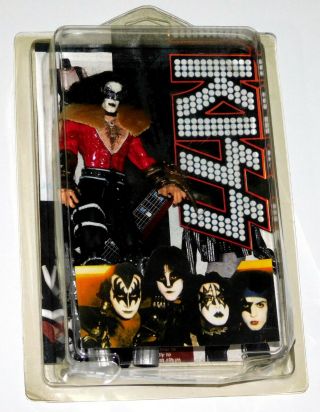 Kiss Band Eric Carr 1980 Unmasked Era Custom Fan Made Mcfarlane Action Figure