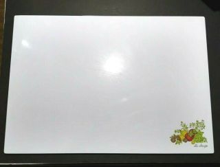 Corning Ware Counter Saver Cutting Board Spice Of Life 20 " X 14 " Kitchen