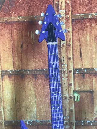 Prince - Purple Symbol Miniature Electric Guitar 2