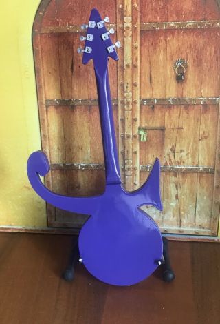 Prince - Purple Symbol Miniature Electric Guitar 4