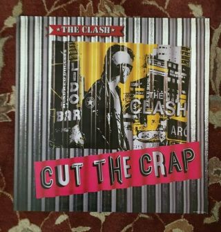 The Clash Cut The Crap Rare Promotional Poster