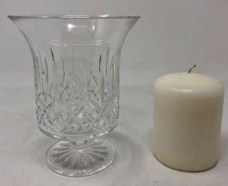 Waterford Crystal Candle Holder w/ Candle 3