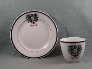 Early " Kaiserhof Hotel " Denver Colorado Demitasse Cup And Saucer,  Maddock & Sons