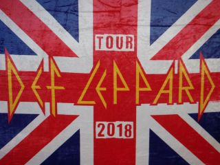 Def Leppard 2018 Concert Tour 50 in.  x 60 in.  Throw Blanket 2