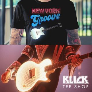 Kiss Ace Frehley York Groove T - Shirt S,  M,  L,  Xl,  2xl,  3xl,  4xl,  5xl
