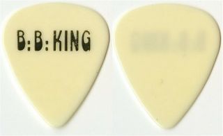 Bb King Authentic 1988 Concert Tour Vintage Custom Stage Collectible Guitar Pick