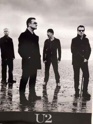 U2,  PHOTO BY ANTON CORBIJN,  AUTHENTIC LICENSED 2009 POSTER 2
