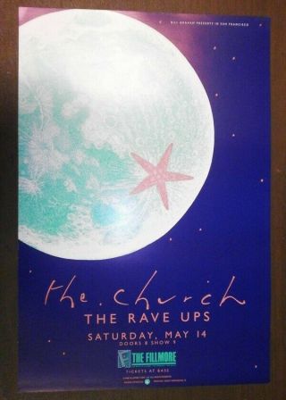 The Church Concert Poster - May 14,  1988