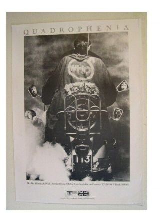 The Who Quadrophenia Rock Opera Poster Commercial