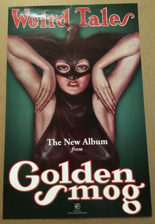 Wilco Golden Smog Rare 1997 Promo Poster For Weird Tales Cd Usa 11 X 17 Usa