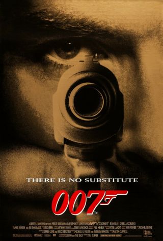 Goldeneye (1995) Advance Movie Poster - Rolled