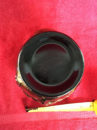 Vintage Fenton Dark Amethyst Carnival Glass Atlantis Koi Fish Vase Planter Rare 6