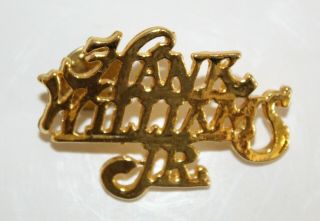 Hank Williams Jr.  Hat / Lapel Pin.