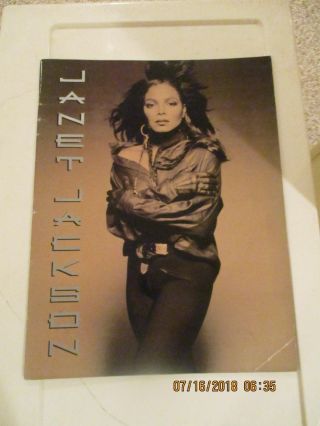 Janet Jackson Rhythm Nation Concert Program,  2 45 