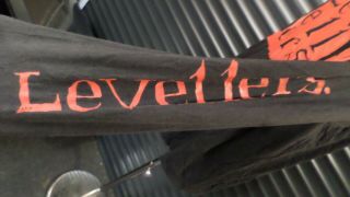 Levellers Vintage Long Sleeved Band Tour T Shirt Black,  Red Men ' s Size XL 4