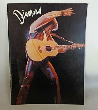 Neil Diamond Tour Concert Program Book " Diamond "