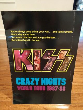 Kiss Crazy Nights Program 87 - 88