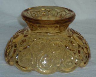 Lg Wright Moon And Star Amber Mini Oil Lamp Shade Only