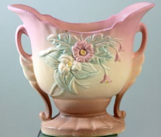 Vintage Art Deco Style Hull Art Pottery Dogwood Vase 60 - 6 1/4