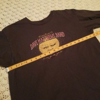 Rare Dave Matthews Band DMB The Gorge 2012 Graphic Concert T Shirt 6