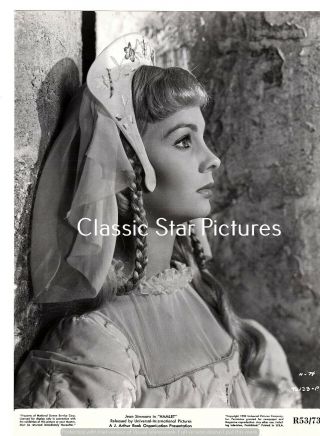 H216 Jean Simmons Close Up In Hamlet 1948 Photograph
