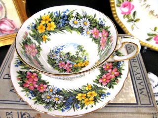 Paragon Tea Cup And Saucer Seasonal Greetings Teacup Floral Cup & Saucer Br