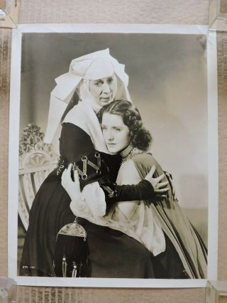 Norma Shearer And Edna May Oliver Portrait Photo 1936 Romeo And Juliet