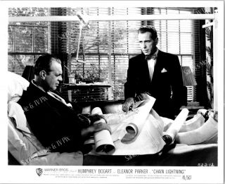 Humphrey Bogart,  Raymond Massey Terrific Movie Photo Chain Lightning