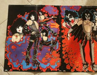 Vintage 1978 Kiss Solo Album Posters Paul Stanley,  Gene Simmons,  Criss 2